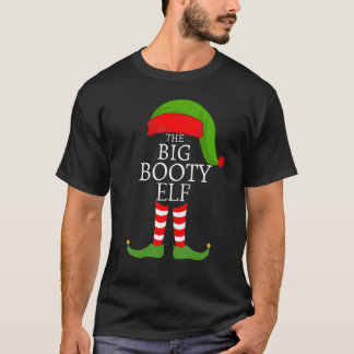 Großer Po-Elch passendes Familien Gruppen Weihnach T-Shirt
