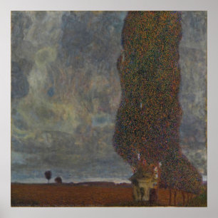 Großer Poplar II — Gustav Klimt (1903) Poster