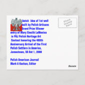 Grosser Preis, 1st Well Built in Jam... -Gestalted Postkarte (Rückseite)