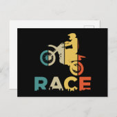 Großer Preis für Motorräder Postkarte (Vorne/Hinten)
