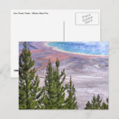 Großer Prismatischer Blick Postkarte (Vorne/Hinten)