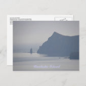 Großer Pristenstein, Insel Unalaska Postkarte (Vorne/Hinten)