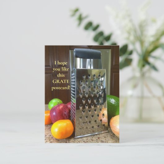 Großer Pub, Funny Food Postcard, Postcross Postkarte (Stehend Vorderseite)