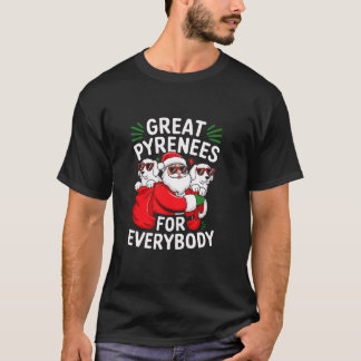 Großer Pyrenäen Hund für jeden lustigen Weihnachts T-Shirt