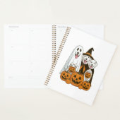Großer Pyrenäen-Hund Geist Hexe Halloween passend  Planer (Anzeige)