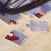 Großer Pyrenäen Hund Valentinstag Puzzle (Seite)