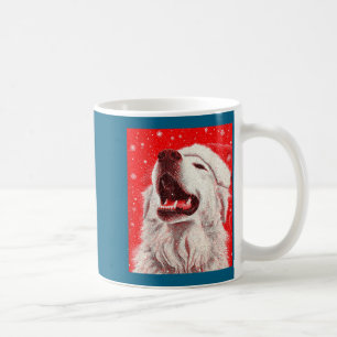 Großer Pyrenäen-Weihnachten Kaffeetasse