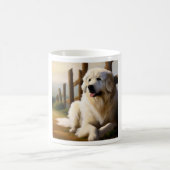 Großer Pyrenäenhund Kaffeetasse (Mittel)