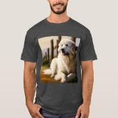 Großer Pyrenäenhund T-Shirt (Vorderseite)