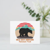 GROSSER RAUCHERBERG NATIONALPARK FEIERTAGSPOSTKARTE (Stehend Vorderseite)