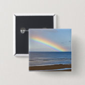 Großer Regenbogen über dem Pazifischen Ozean bei Button (Vorne & Hinten)