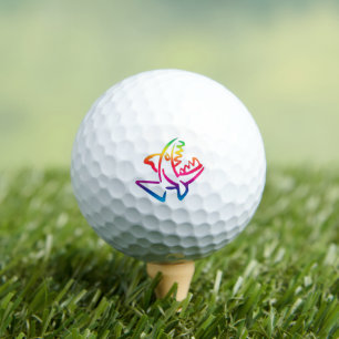 großer Regenbogenhai Golfball