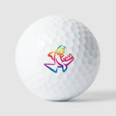 großer Regenbogenhai Golfball (Vorderseite)