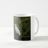Großer Reiher Kaffeetasse (VorderseiteRechts)