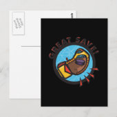 Großer Rett Postkarte (Vorne/Hinten)