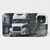 Großer Rig Weißer LKW Fahrer iPhone 5 Fall Case-Mate iPhone Hülle (Rückseite (Horizontal))