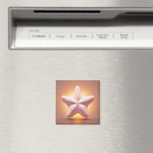 Großer rosa Seestern Magnet (In Situ (Geschirrspüler))
