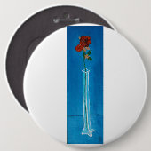 Großer Rosen-Extraknopf Button (Vorne & Hinten)