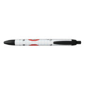 Großer roter Apfel Lehrer Danke Foto Stift | Perso (Rückseite)
