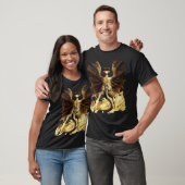 Großer roter Drache T-Shirt (Unisex)