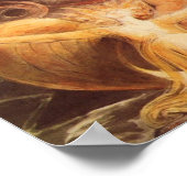 Großer Roter Drache und die Frau mit Sonne bekleid Poster (Ecke)