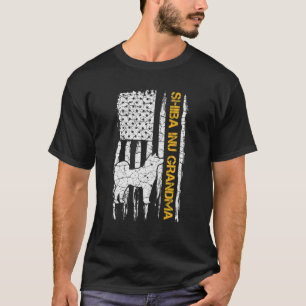Großer Rottweiler Retro Hunde Design für Hundebesi T-Shirt