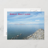 Grosser Salzsee Postkarte (Vorne/Hinten)