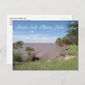 Großer Salzwassersee, Oklahoma Postkarte (Vorne/Hinten)