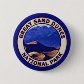 Großer Sanddüne-Nationalpark Button (Vorderseite)