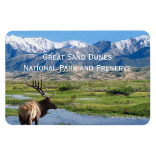 Großer Sanddüne-Nationalpark-Magnet Magnet