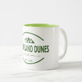 Großer Sanddüne-Nationalpark Zweifarbige Tasse (VorderseiteRechts)