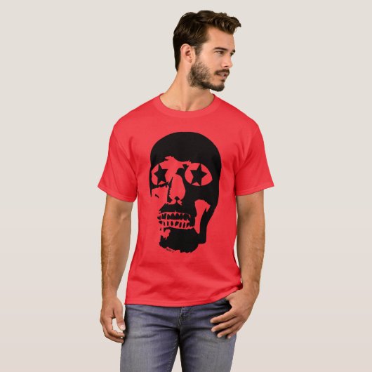 Großer Schädel T-Shirt (Vorne ganz)