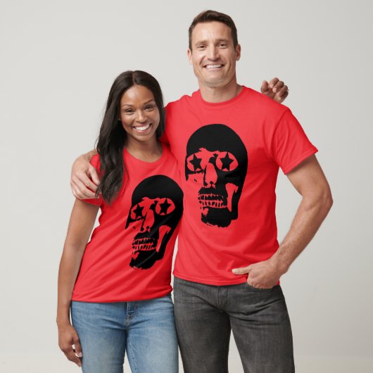 Großer Schädel T-Shirt (Unisex)