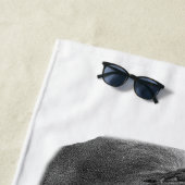 Großer Schatten, gemütliches Paar Strandtuch (Beispiel)