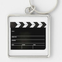 Großer Schindel-Film-Schiefer-Schlüsselanhänger