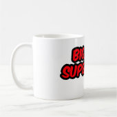 Großer, schlechter, SuperVater. (Tasse) Kaffeetasse (Links)