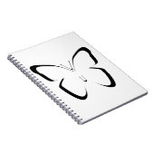 Großer Schmetterling Notizblock (Rechte Seite)