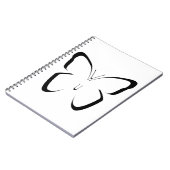 Großer Schmetterling Notizblock (Linke Seite)