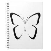 Großer Schmetterling Notizblock (Vorderseite)