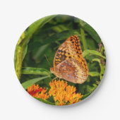 Großer Schmetterling Pappteller (Vorderseite)