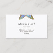 Großer Schmetterling Visitenkarte (Rückseite)