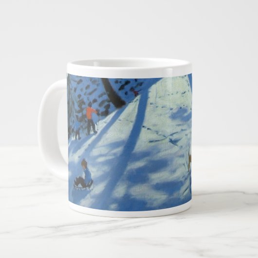 Großer Schneeball Zermatt Jumbo-Tasse (Vorderseite Links)