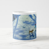 Großer Schneeball Zermatt Jumbo-Tasse (Vorderseite)