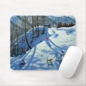 Großer Schneeball Zermatt Mousepad (Mit Mouse)