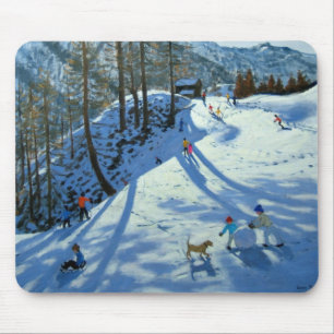 Großer Schneeball Zermatt Mousepad