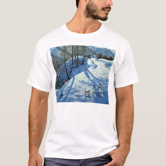 Großer Schneeball Zermatt T-Shirt (Vorderseite)