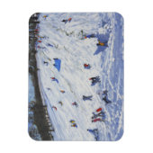 Großer Schneemann Chatsworth 2012 Magnet (Vertikal)
