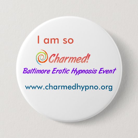 Großer schöner Knopf Button (Vorderseite)