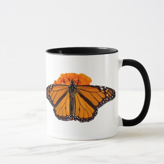 Großer schöner Schmetterling Tasse (Rechts)