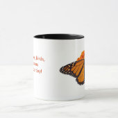 Großer schöner Schmetterling Tasse (Zentrum)